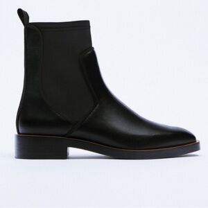 Zara Black Ankle Boots